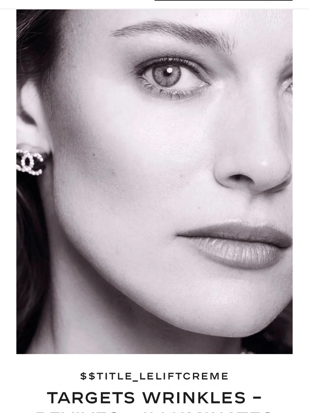 Bestseller!CHANEL LE LIFT CRÈMESmooths the Appearance of wrinkles;Lifting 2026ED